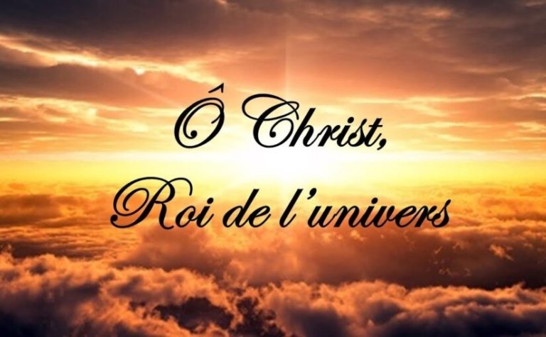 Christ Roi de l'Univers