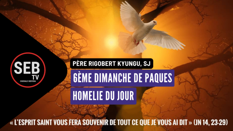 Homélie du Sixième dimanche de Pâques - Année C (Père Rigobert KYUNGU, SJ)