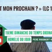 15è dimanche T.O - Annéc C