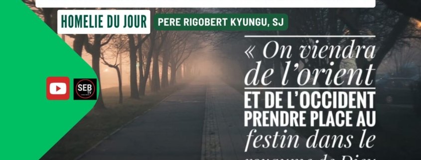 21ème dimanche TO - Annéec C