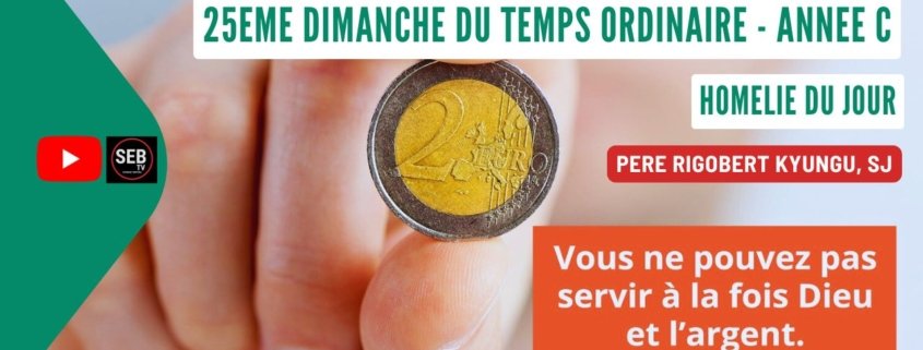 25ème Dim T.O - Année C
