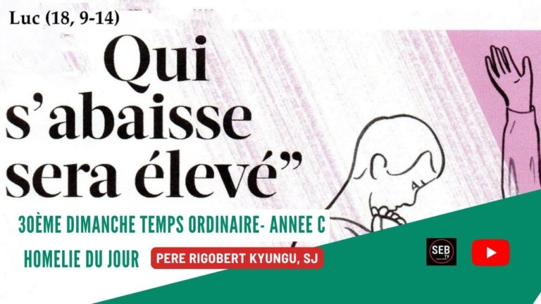 30eme dimanche temps ordinaire -C
