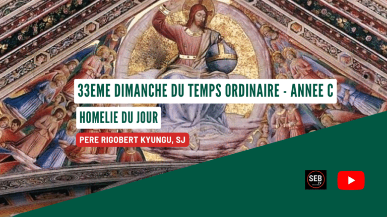 33ème Dimanche TO - Année C