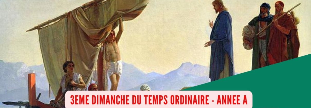 3ème dimanche ordinaire - Année A | P. Rigobert KYUNGU, SJ