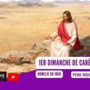 1er dimanche de Carême A | P. Rigobert KYUNGU, SJ