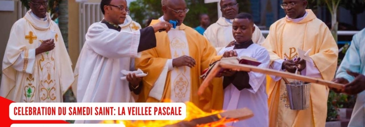 Samedi Saint : Célébration de la veillée pascale | P. Rigobert KYUNGU, SJ)