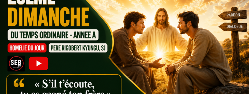 23ème dimanche T.O - Anné A