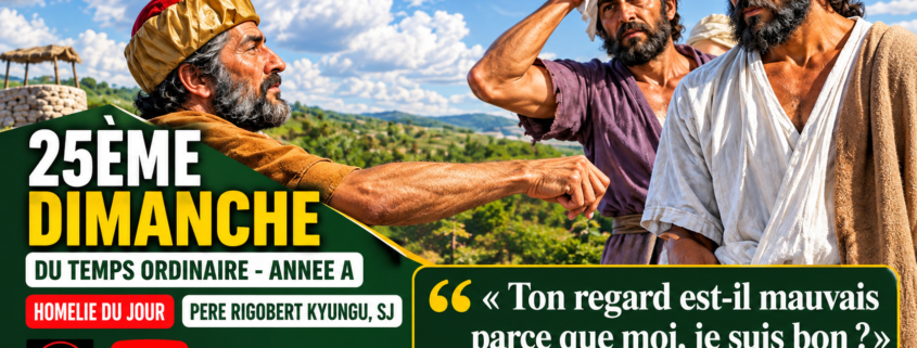 25ème dim Temps Ordinaire - A