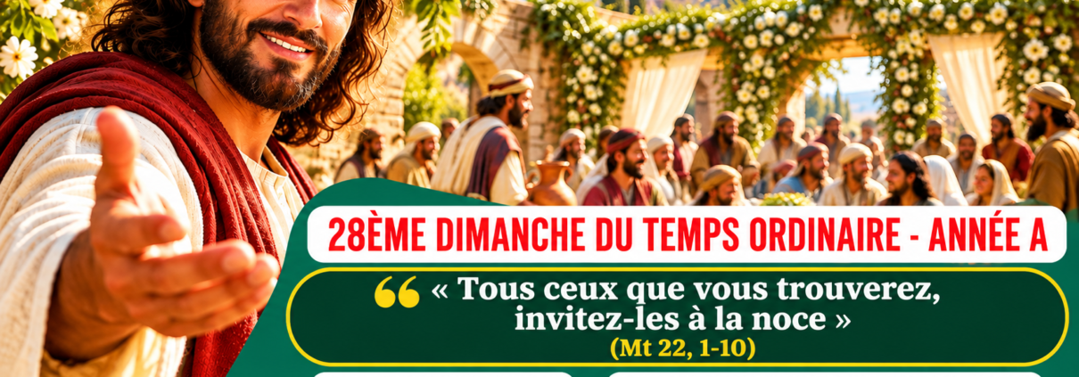 28ème dim Temps Ordinaire - A
