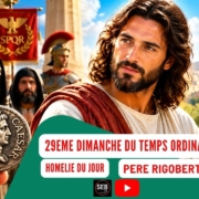 29ème dim Temps Ordinaire – A 29ème dimanche du temps ordinaire – Année A : « Rendez à Dieu ce qui est à Dieu »